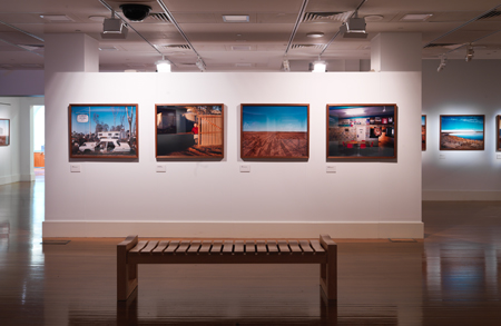 View of the Smalltown exhibition