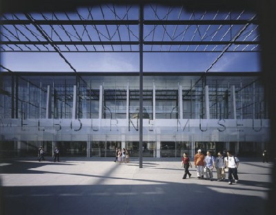 Exterior of the Melbourne Museum