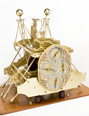 Replica of John Harrison’s first marine timekeeper, 2010, made by Norman Banham