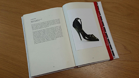 A stiletto shoe