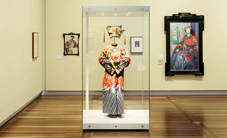 Costume worn by the artist's sister, Elsie, when she posed for La Robe Chinoise