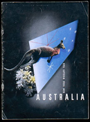 Fig. 1. Annand's cover for the Australian pavilion brochure, 1939 World's Fair