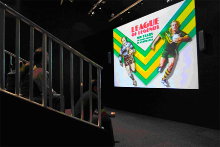 Image from the 
    League of Legends theatre
  