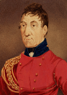 Governor Lachlan Macquarie, 1822, by Richard Read snr, watercolour 
    State Library of NSW
  