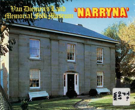 Narryna as the Van Diemen's Land Memorial Folk Museum