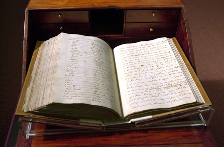 On display: James Cook’s Endeavour journal, 1768–71