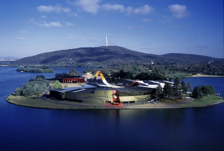 NMA building photo with canberra tower