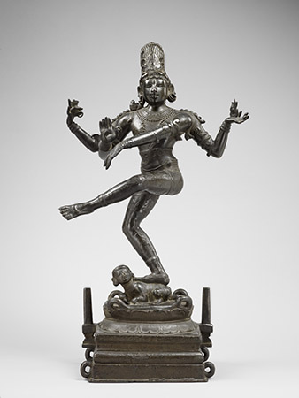 Figurine depicting a dancing Shiva