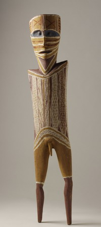 Berdnt collection male wooden carving